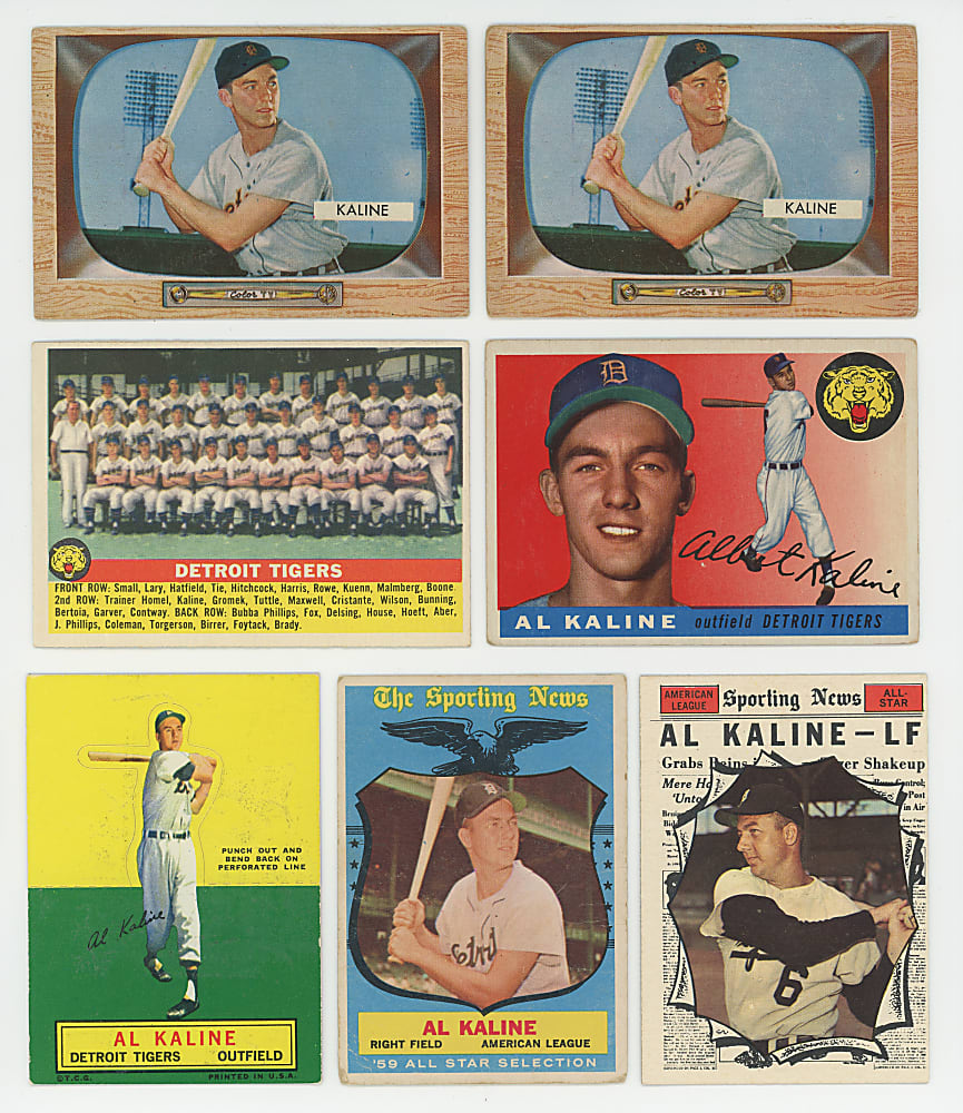 1955-1975 Al Kaline Collection (20)