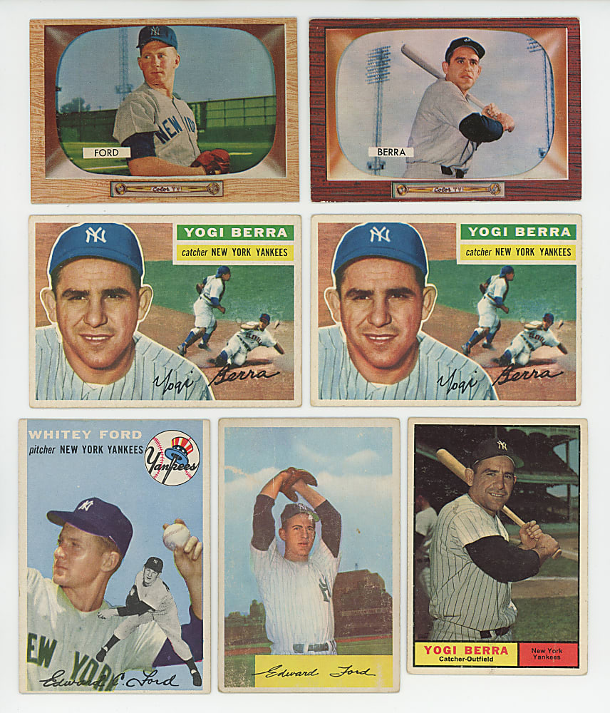 1954-1975 Yogi Berra & Whitey Ford Collection (23)