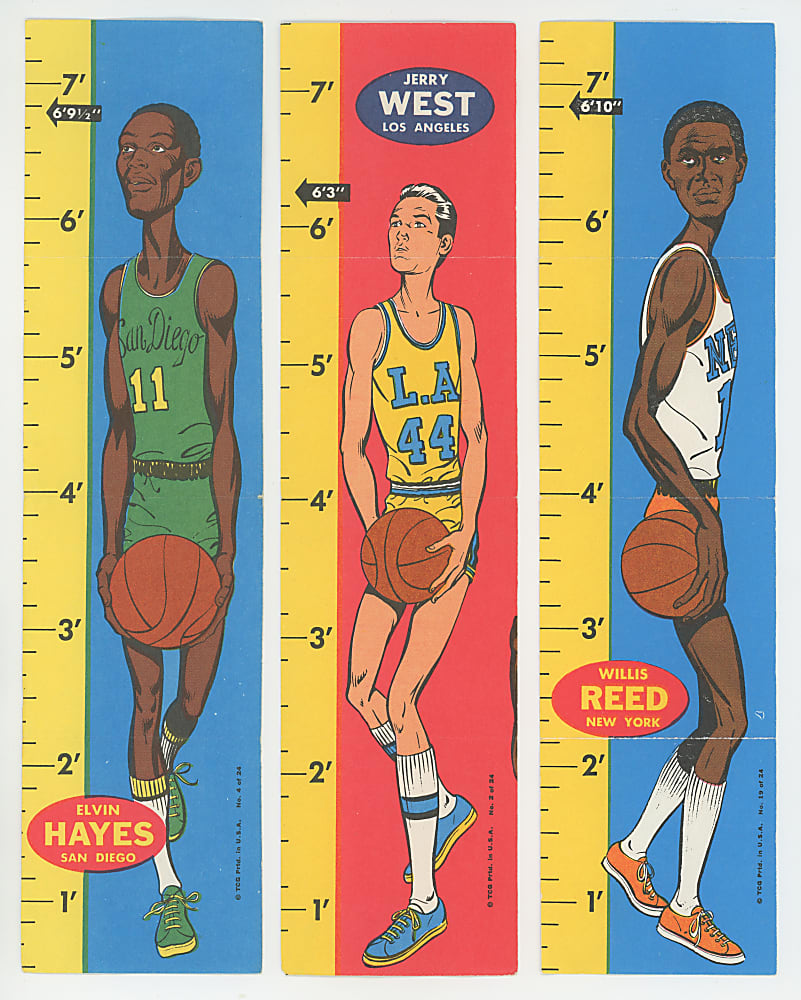 1956-1973 Football & Basketball Collection (47) with Chamberlain, Maravich, Simpson & West