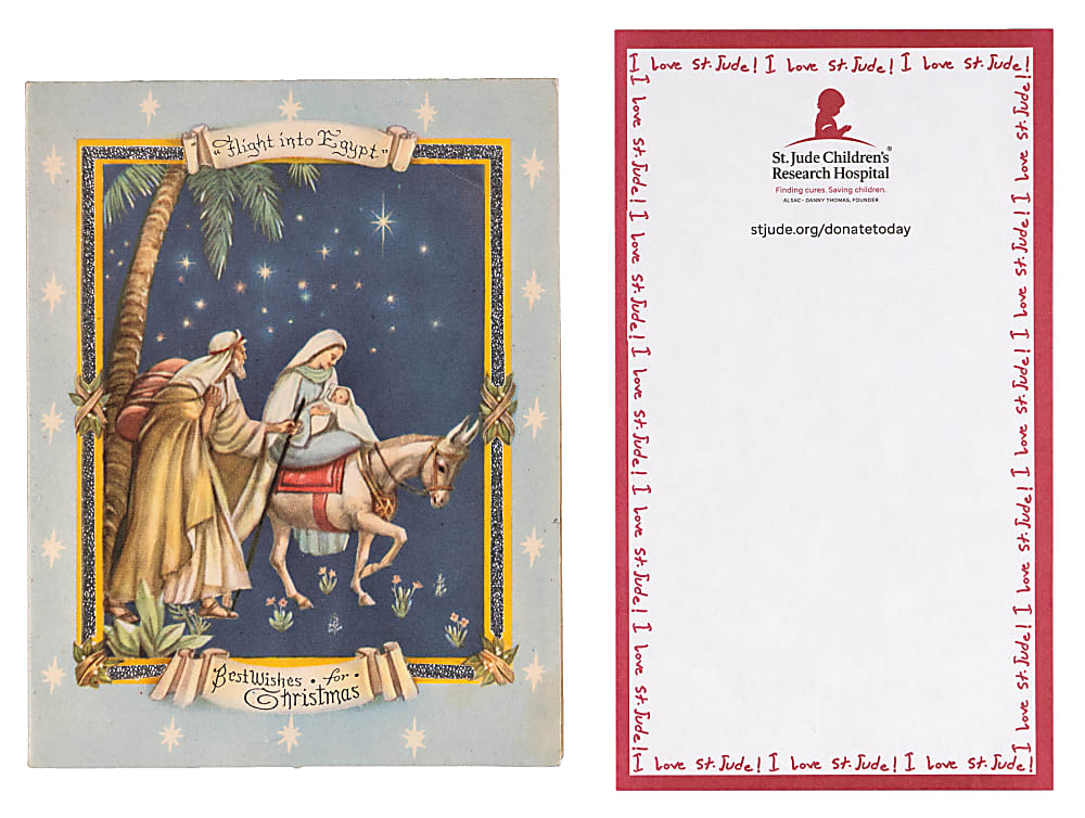 Al Bridwell (d.1969) Signed Pair with Christmas Card & Letter from Fred Tenney Estate