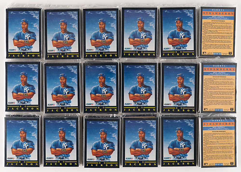 1991 Fleer Pro-Visions Insert Complete Set Hoard (300) - Nice!
