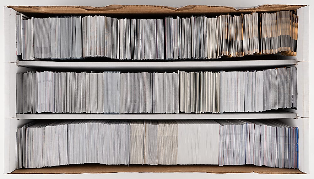 Mostly Post-2020s Multi-Sport Singles Hoard (15,000+) with Blocks of LeBron James, Patrick Mahomes & Tiger Woods