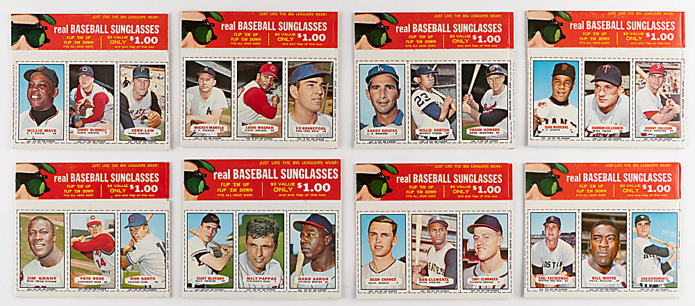 1966 Bazooka Box High-Grade Complete Set (16) - Clean!