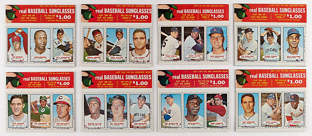 1966 Bazooka Box High-Grade Complete Set (16) - Clean!