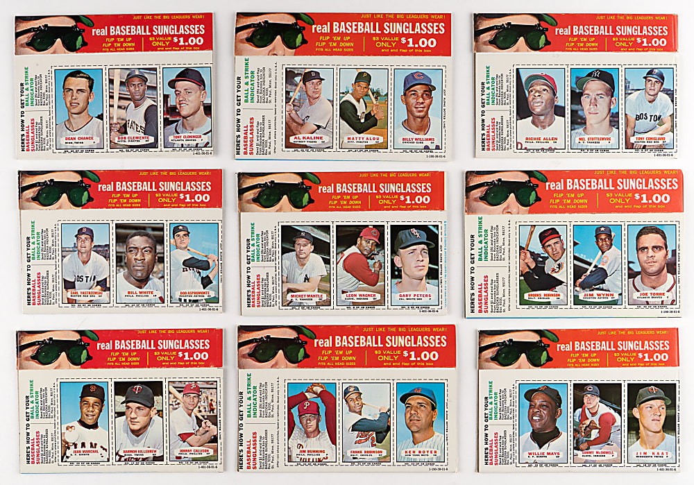 1967 Bazooka Box Near Complete Set (14/16) - Clean!