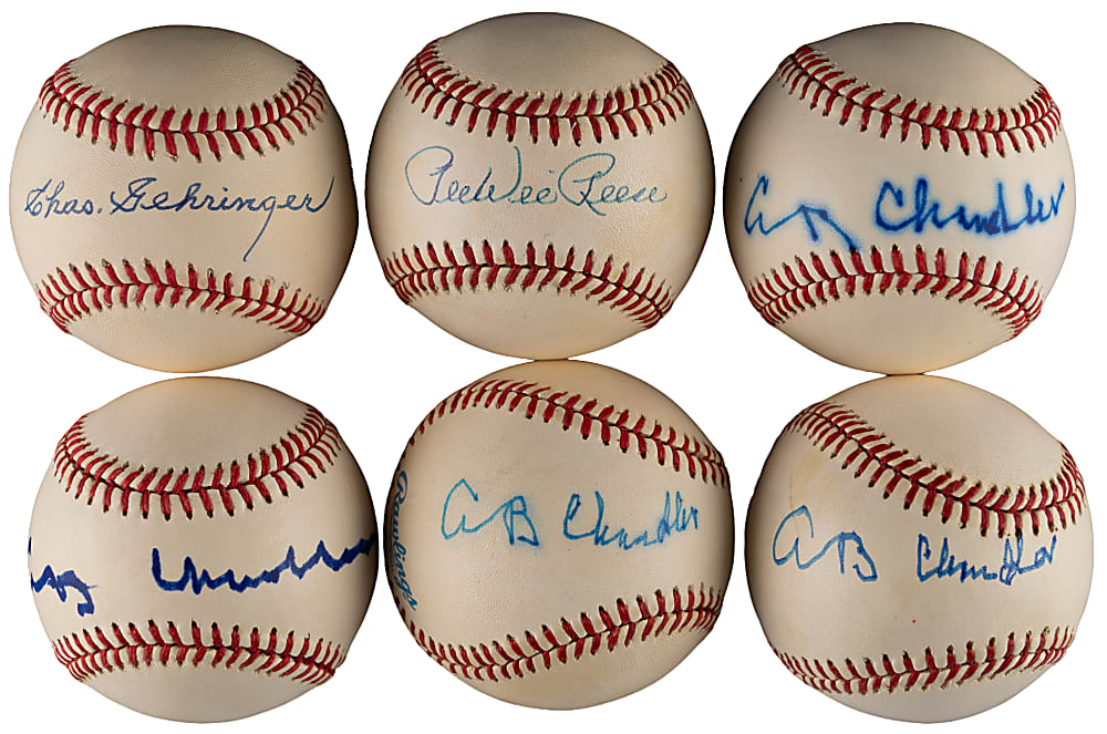 Baseball & Football Hall of Fame Signed Collection (38) with Joe Namath & Ted Williams