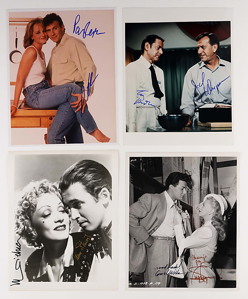 Hollywood Co-Star Multi-Signed 8x10 Photos (12) with "Training Day", "Happy Days", "The Odd Couple" & "When Harry Met Sally"