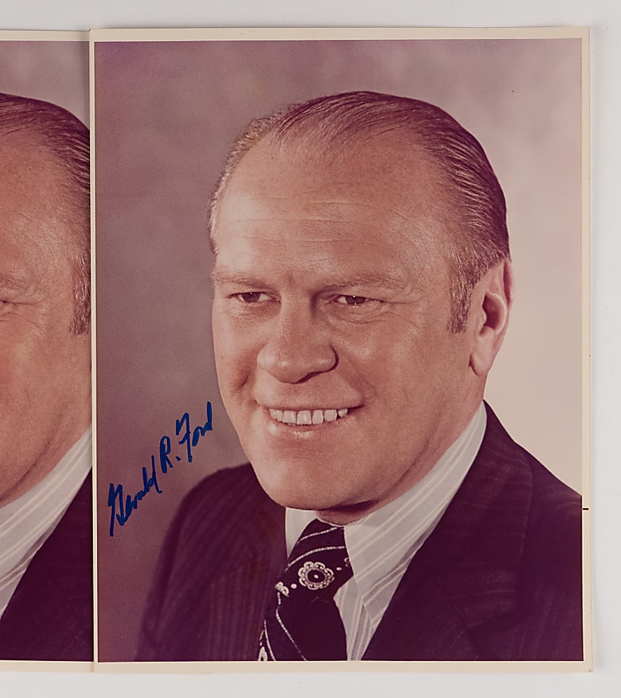 Politician & Broadcaster Signed Collection (11) Including (4) Ted Kennedy