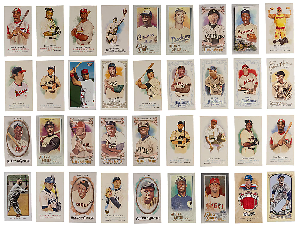 2009-Modern Multi-Sport Mini Parallel Hoard (9,700+) with Superstars & Variations