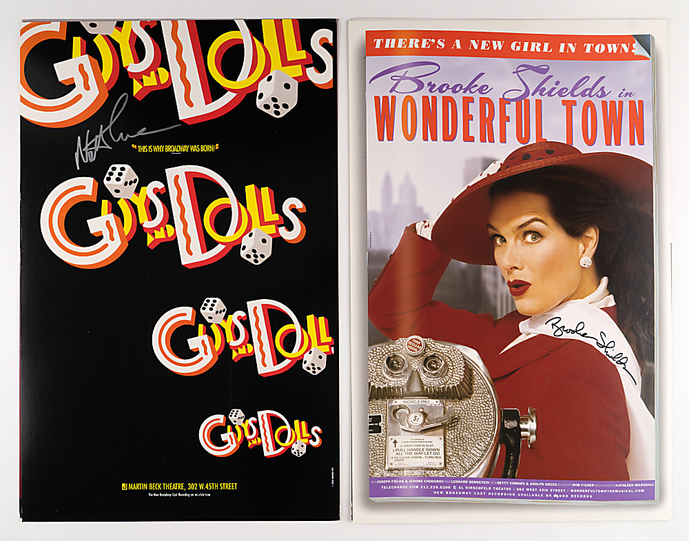 Signed Theater Play Broadside Collection (37) with Billy Crystal, John Ritter, Andrew Lloyd Weber & More