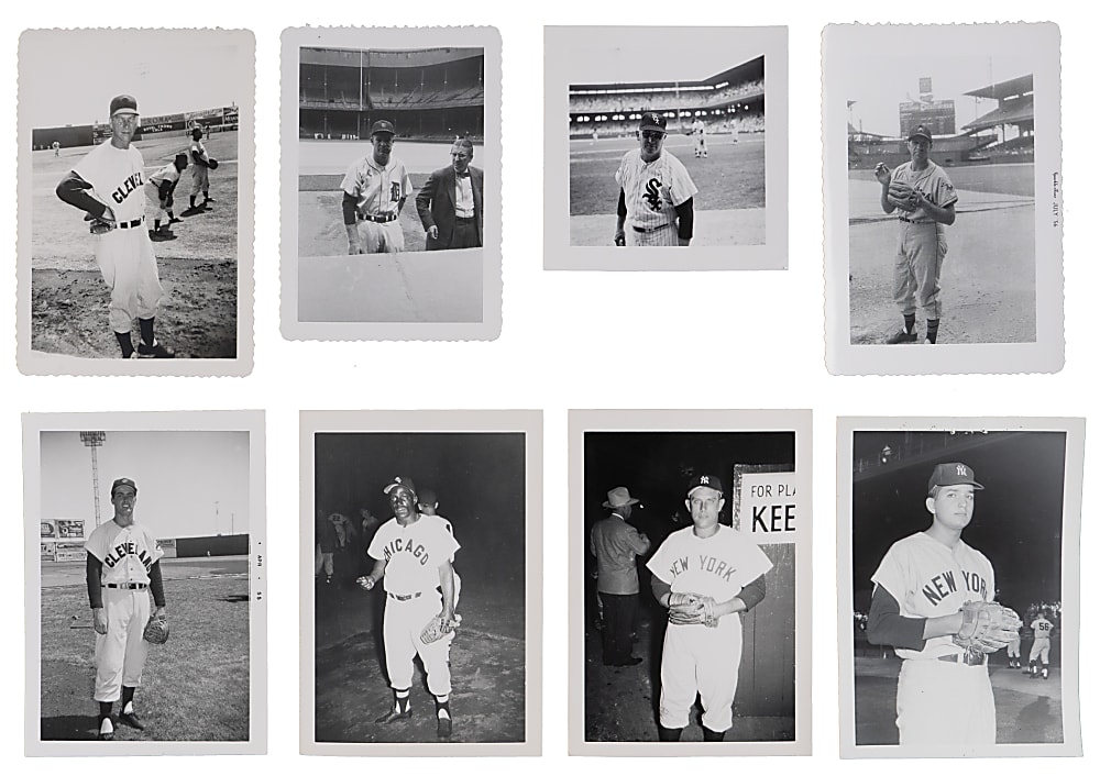 1950s-1960s American League Player Original Small Photographs (159) with Hall of Famers & Stars