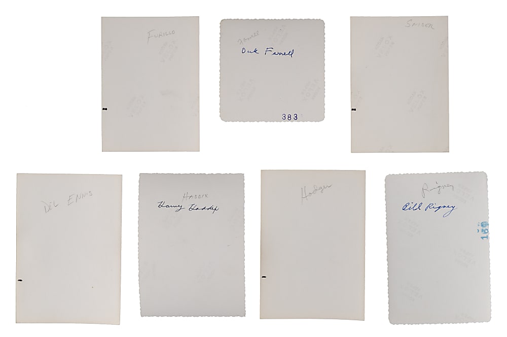 1950s-1960s National League Original Snapshots/Photographs (275) with Various Hall of Famers & Stars