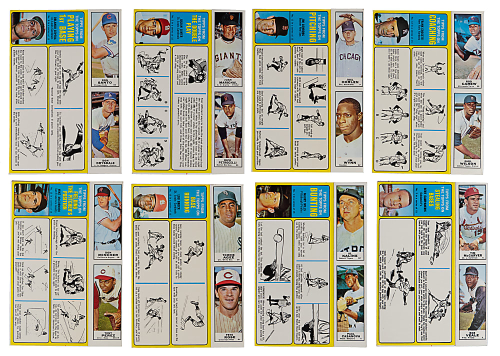 1968 Bazooka Box Complete Set (15) - Clean!