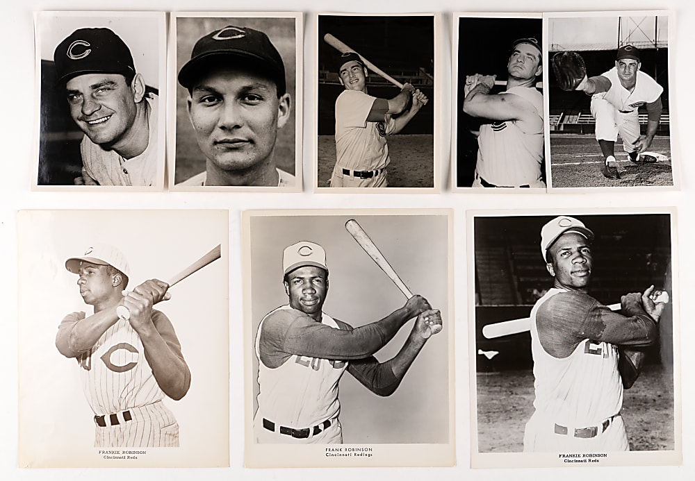 1940s-1960s Cincinnati Reds Team Issued Photos (152)