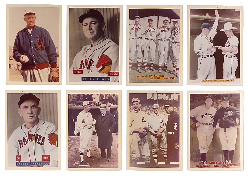 1930s-1970s George Brace & Similar Photos (36) with (25) Hall of Famers