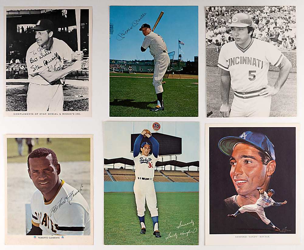 1960s-1970s Team Issue/Souvenir Player Photo & Illustration Collection (340+) with (50+) Hall of Famers