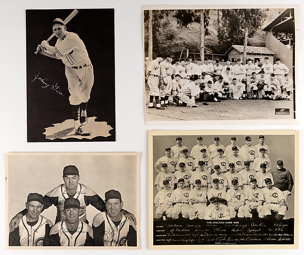 1935-1963 Chicago Cubs Ephemera Collection (37) with Picture Pack & Team Photos