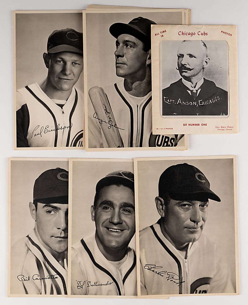 1935-1963 Chicago Cubs Ephemera Collection (37) with Picture Pack & Team Photos