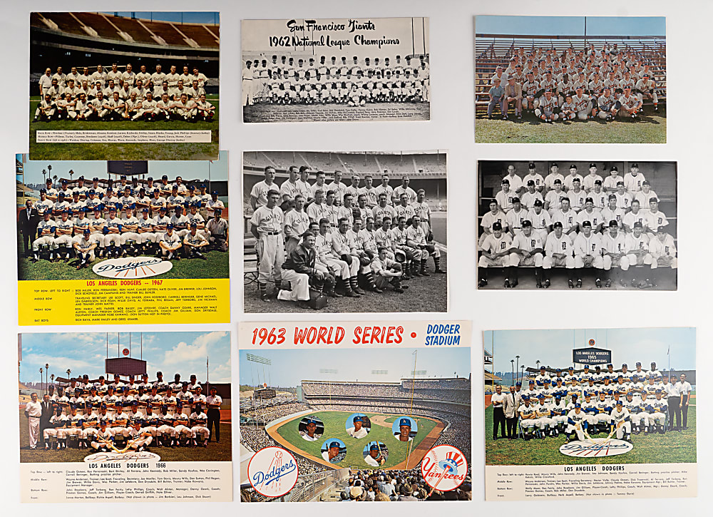 1930s-1960s Major League Period Team Photograph Collection (39) with Type I Pictures