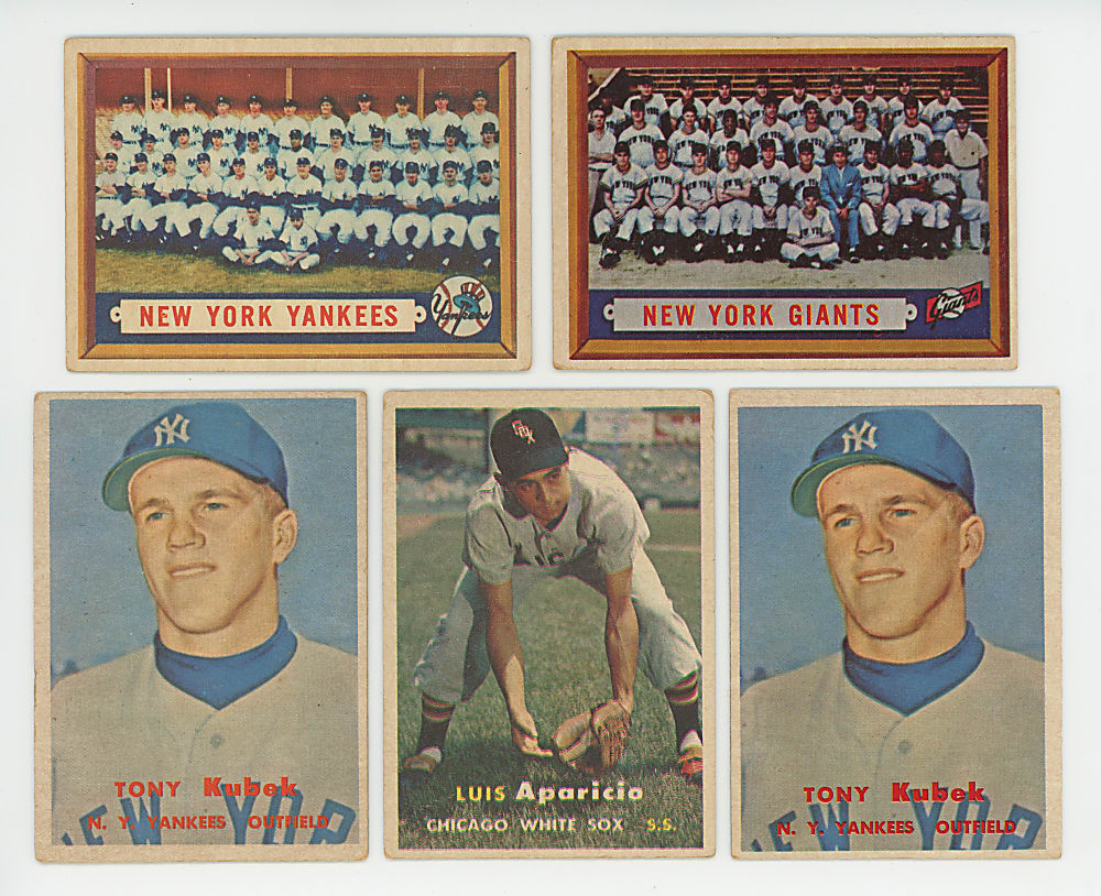 1957 Topps Collection (146) with (75) Fourth Series Plus (12) Hall of Famers Including Drysdale RC, Mays, F. Robinson RC & T. Williams