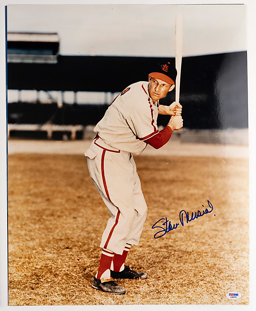 Hall of Fame/Star Signed 16x20 Photographs (6) with Ted Williams, Joe DiMaggio & Hall of Fame Catchers