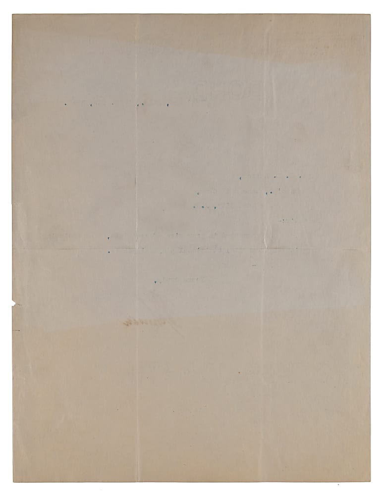 1915 Ban Johnson Signed Letter to Yankees Owner T. L. Huston on American League Letterhead - Full JSA LOA