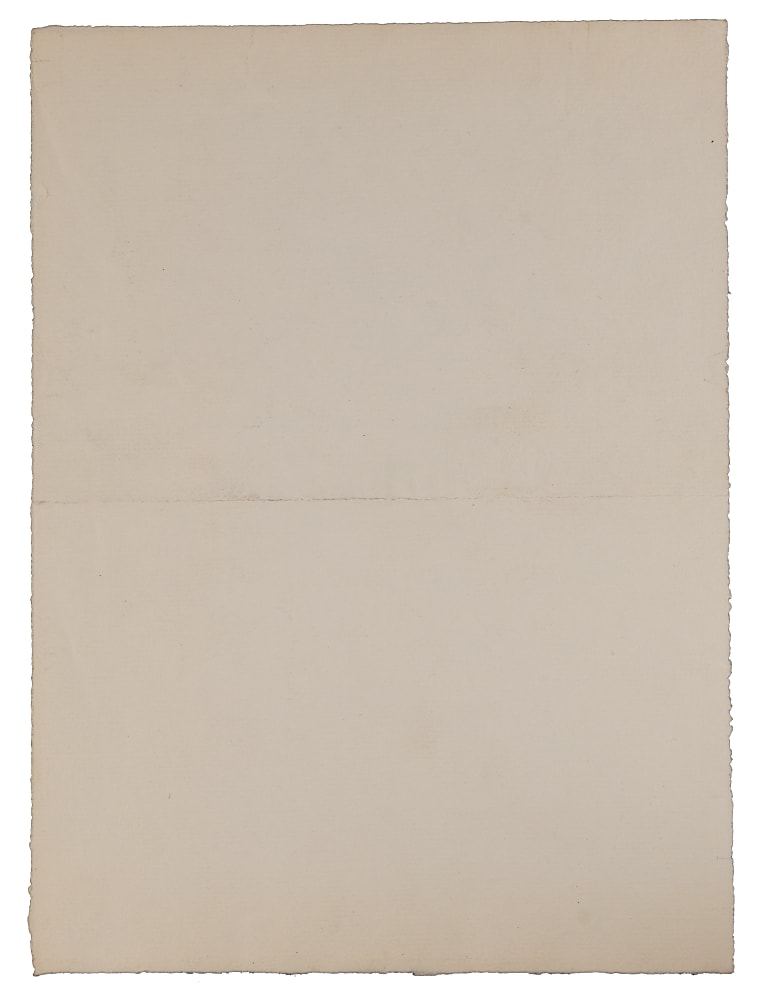 Harry Truman, Bess W. Truman & Margaret Truman Triple-Signed Stationery Sheet