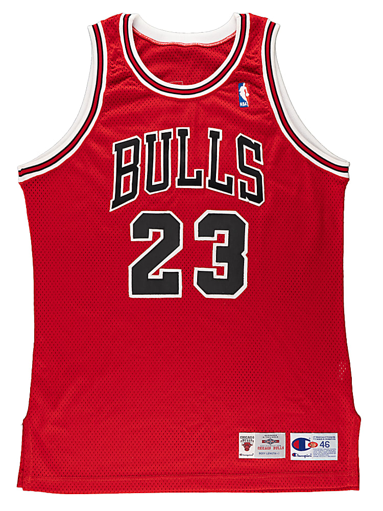 1995-1996 Michael Jordan Signed Chicago Bulls Pro-Cut Road Jersey with Full JSA LOA