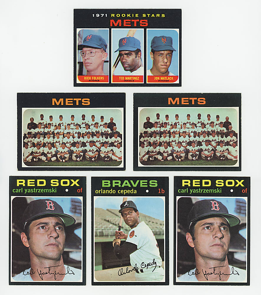 1971 Topps Collection (346) with (24) Hall of Famers & (22) High Numbers