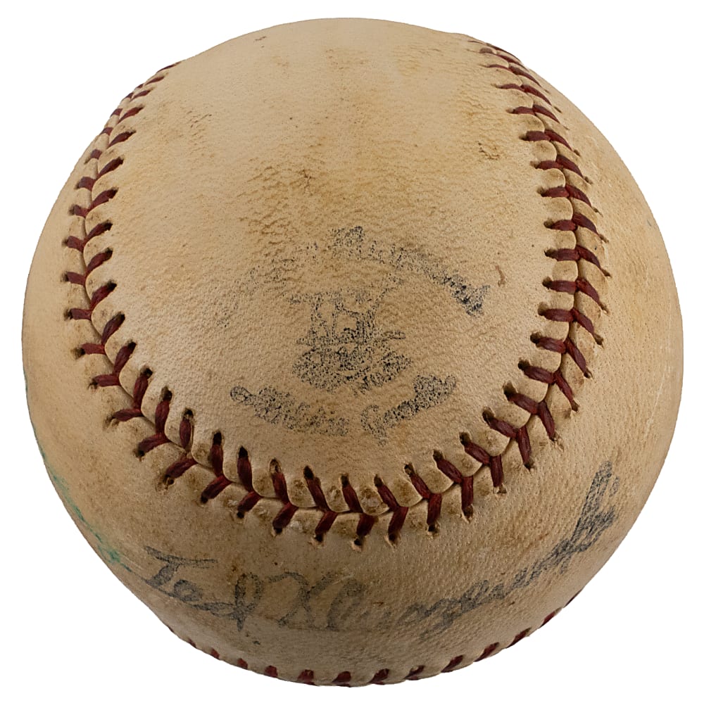 1959 Ty Cobb Single-Signed and Dated Baseball - Full PSA/DNA LOA