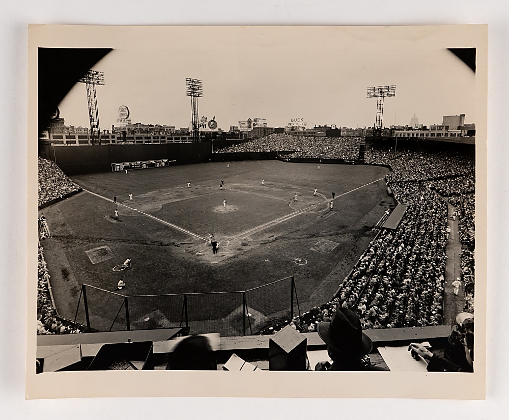 1920s-1960s MLB On-Field Snapshot Photos (17) with Goslin, Hubbard & Rizzuto