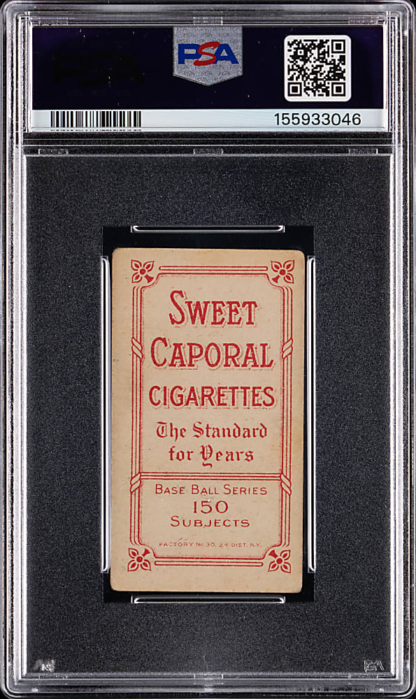 1909-1911 T206 White Border Nap Lajoie Portrait PSA GOOD+ 2.5
