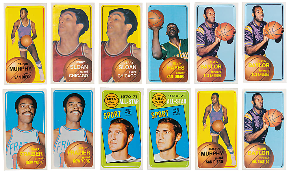 1970-1971 Topps Basketball Collection (275+) with Near Complete Set (171/175) Including PSA EX 5 Pete Maravich Rookie & PSA EX-MT 6 Kareem Abdul-Jabbar