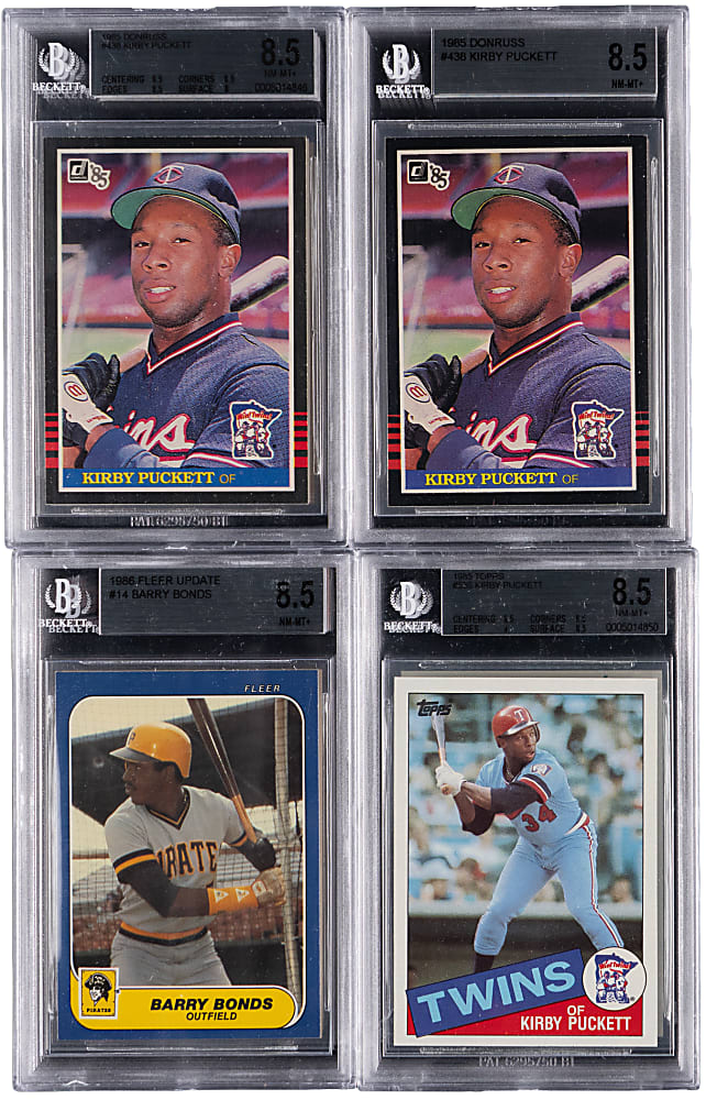 1978-1987 Hall of Fame & Rookie BGS/BVG Graded Collection (46)