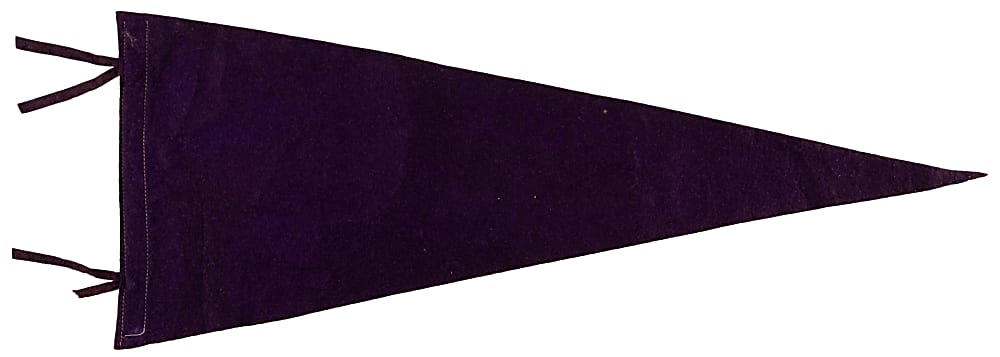 Exceedingly Rare 1947 Jackie Robinson Brooklyn Dodgers Pennant