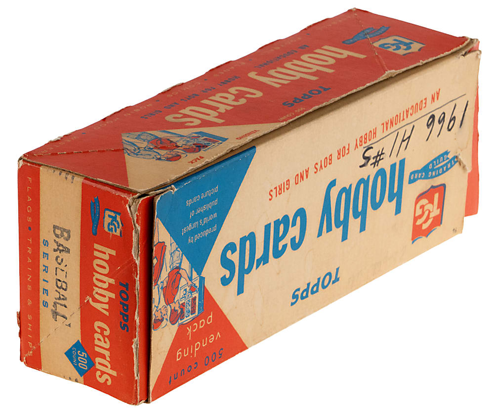 Circa 1960s Topps Display Vending Box
