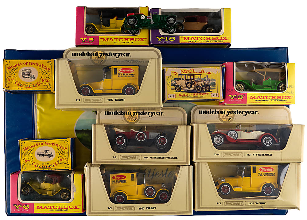 1956-1980 Matchbox Y-Series Models of Yesteryear Collection (33) – All in Original Factory Boxes