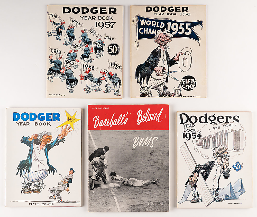 1947-1957 Brooklyn Dodgers Yearbook Collection (11)