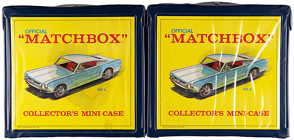 1954-1960 Matchbox Moko Lesney Collection (29) in Original B Series Factory Boxes with (2) No. 8 Carrying Cases