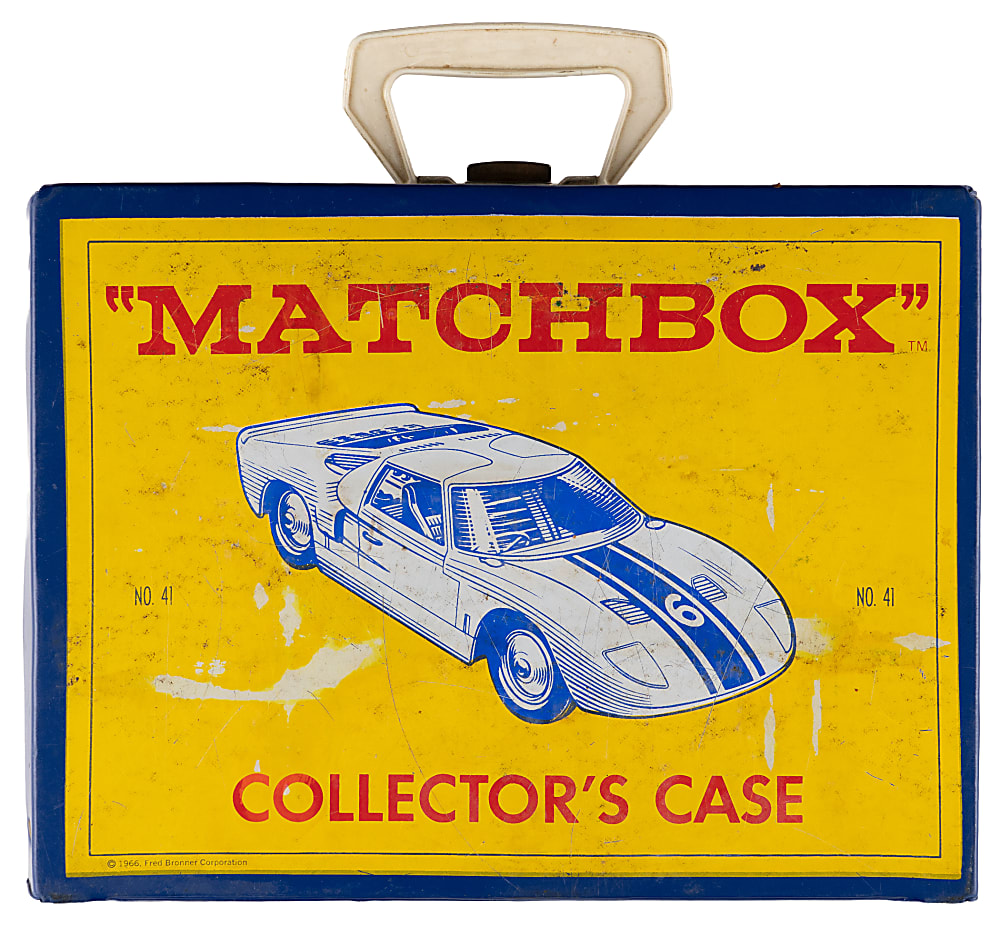 1961-1965 Matchbox Collection (48) in Original D Series Factory Boxes with 1966 Carrying Case