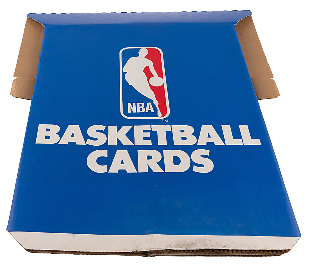 1989-1990 NBA Hoops Series 1 Unopened Boxes (8) with Point-of-Sale Display - All BBCE (FASC)