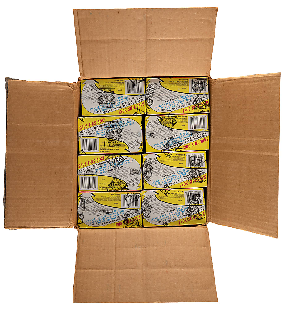 1988 Fleer Cello Case (16 Boxes, 24 Count Each) - BBCE