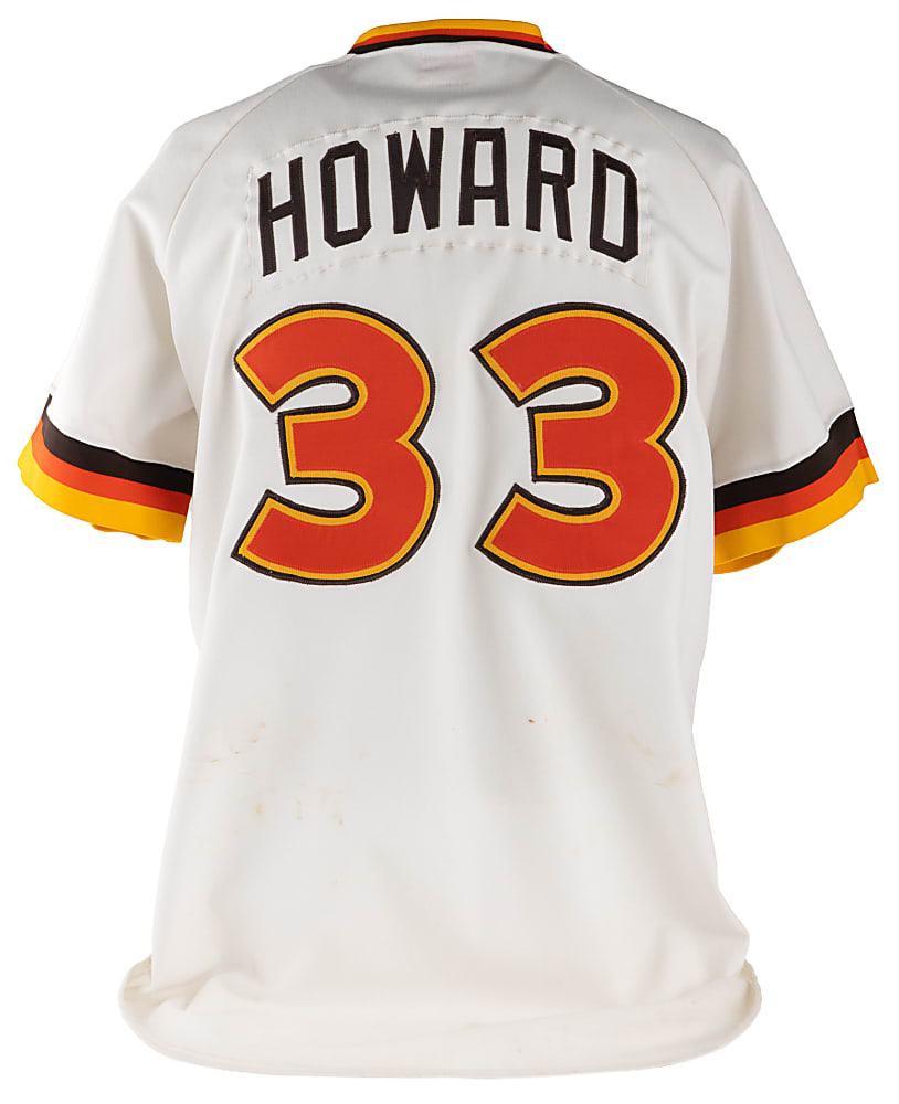 1981 Frank Howard Game-Used San Diego Home Jersey & Pants - Phil Wood LOA