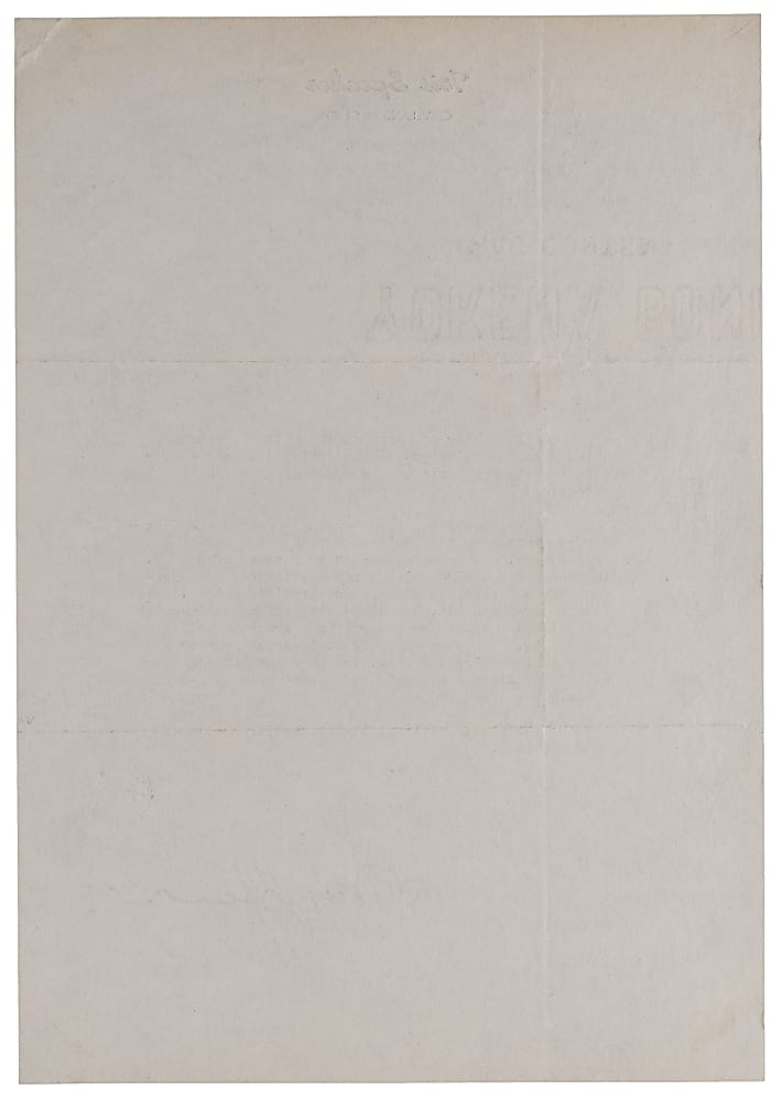 1946 Tris Speaker Signed Typewritten "Most Thrilling Experience" Letter - 1920 World Series Joe Jackson Putout - Full JSA LOA