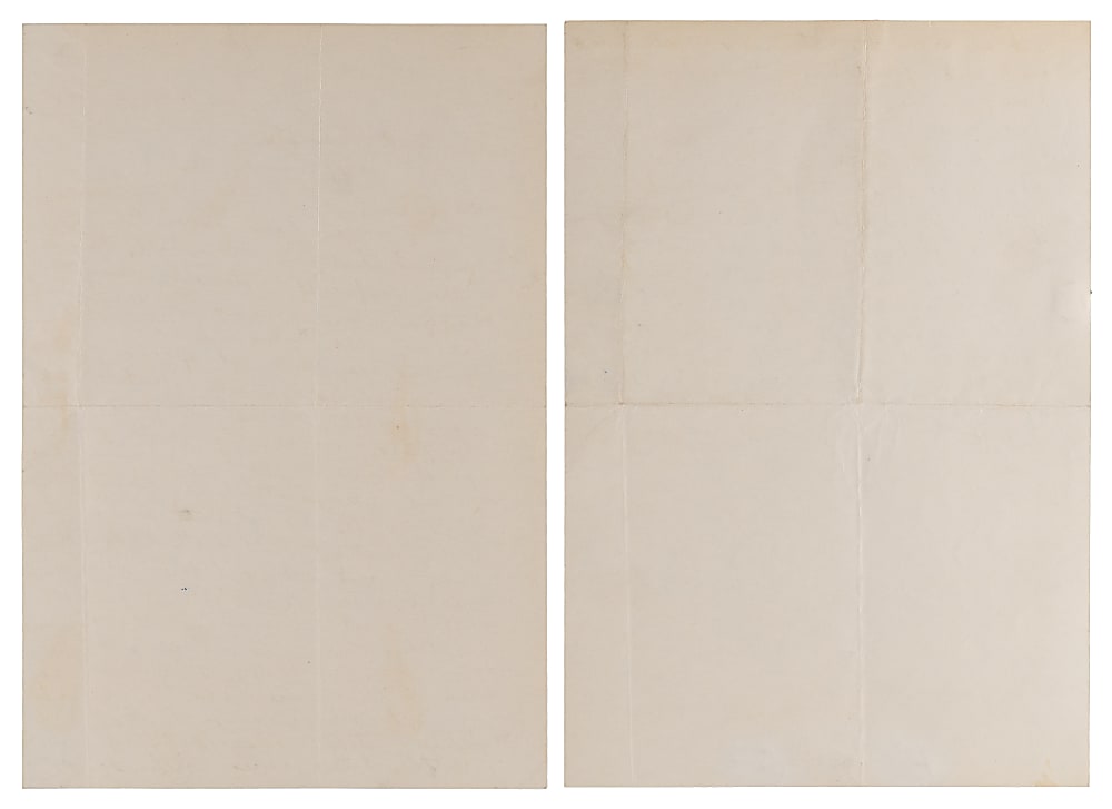 1947 Ty Cobb Handwritten and Signed "Most Thrilling Experience" Two Page Letter - 1907 Home Run in 17-Inning Game - JSA