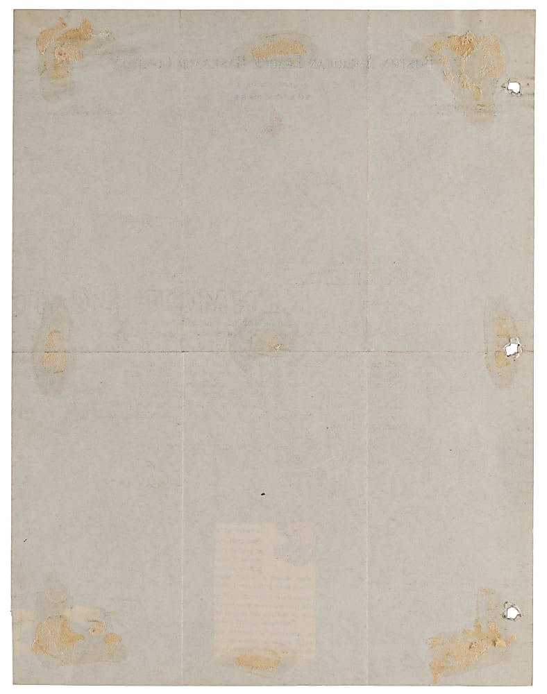 1939 Eddie Collins Signed Typewritten "Most Thrilling Experience" Letter on Boston Red Sox Letterhead - 1917 World Series Victory - Full JSA LOA