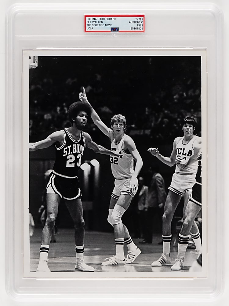 1973 Bill Walton The Sporting News Type I Photograph - PSA/DNA