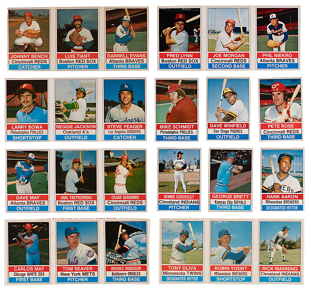 1976 Hostess Panels & Singles Near Complete Set (147/150)
