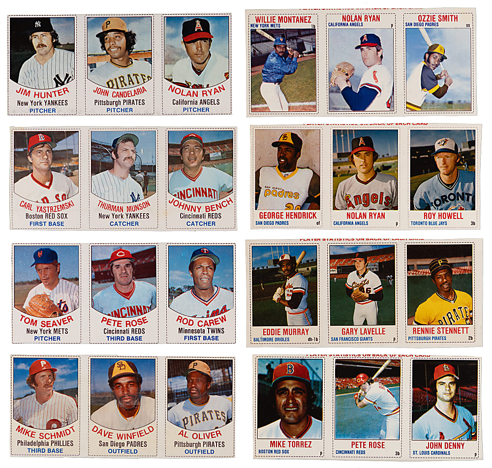1977-1979 Hostess Mostly Panels Complete Set Run