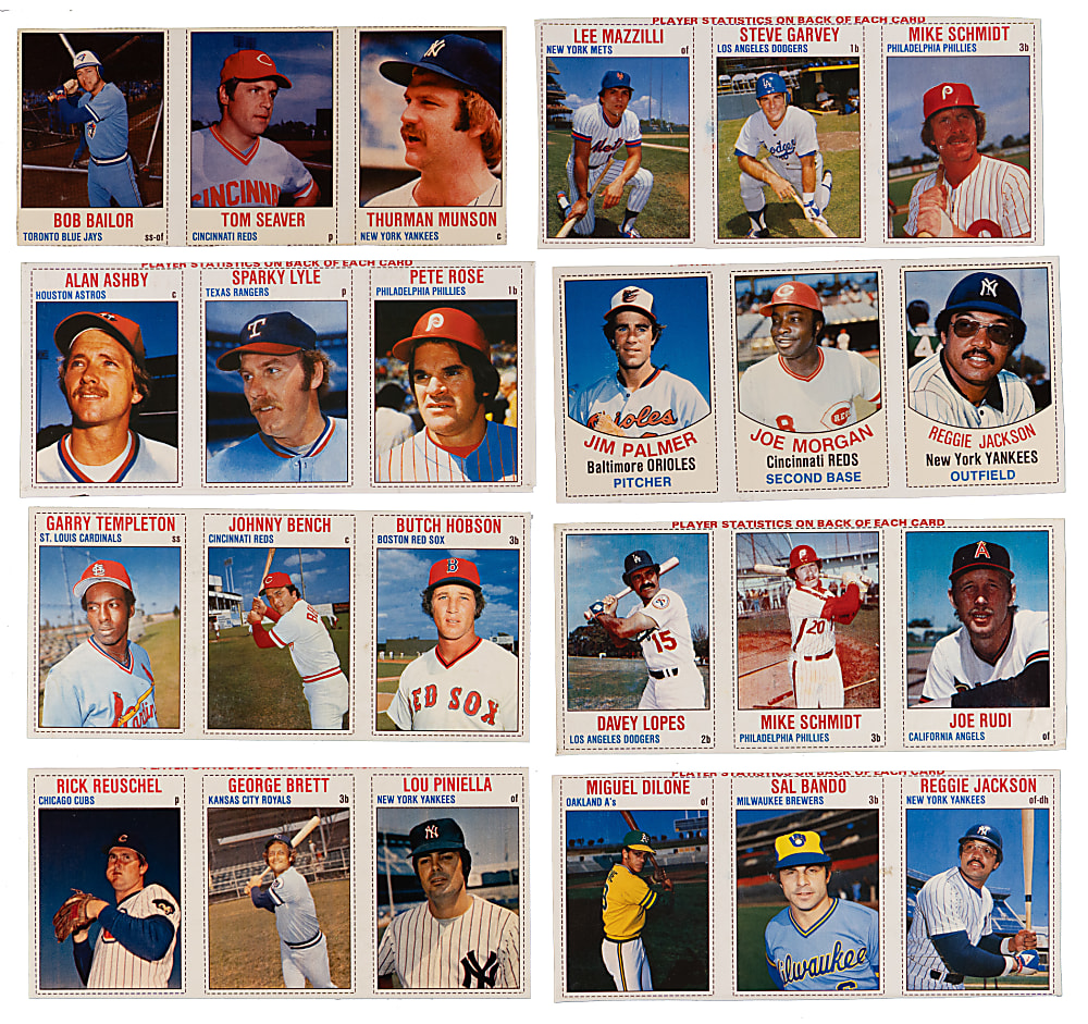 1977-1979 Hostess Mostly Panels Complete Set Run